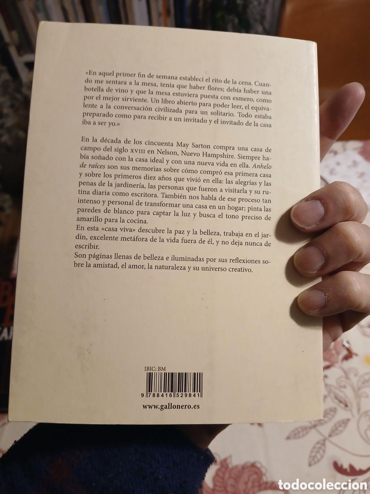 Libros de segunda mano: Anhelo de ra&iacute;ces, May Sarton - Foto 2