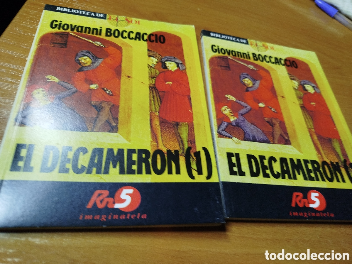 Libros de segunda mano: El Decamer&oacute;n. Giovani Boccaccio. Biblioteca de el Sol - Foto 1