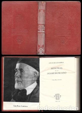 Libros de segunda mano: MEMORIAS DE UN DESMEMORIADO. COLECCION CRISOL N&ordm; 142 - RUIZ CONTRERAS, LUIS - A-CRISOL-1882