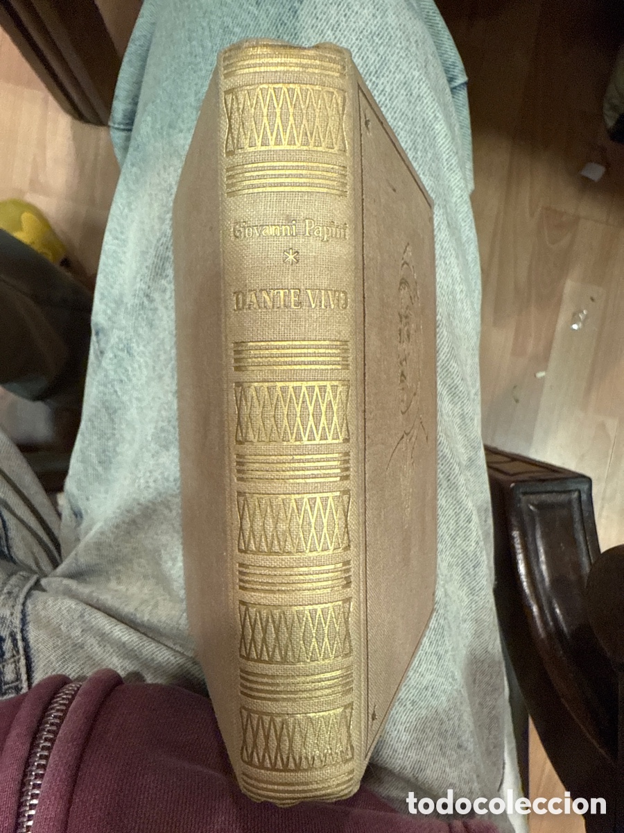 Libros de segunda mano: PAPINI, Giovanni. Dante vivo - Foto 4