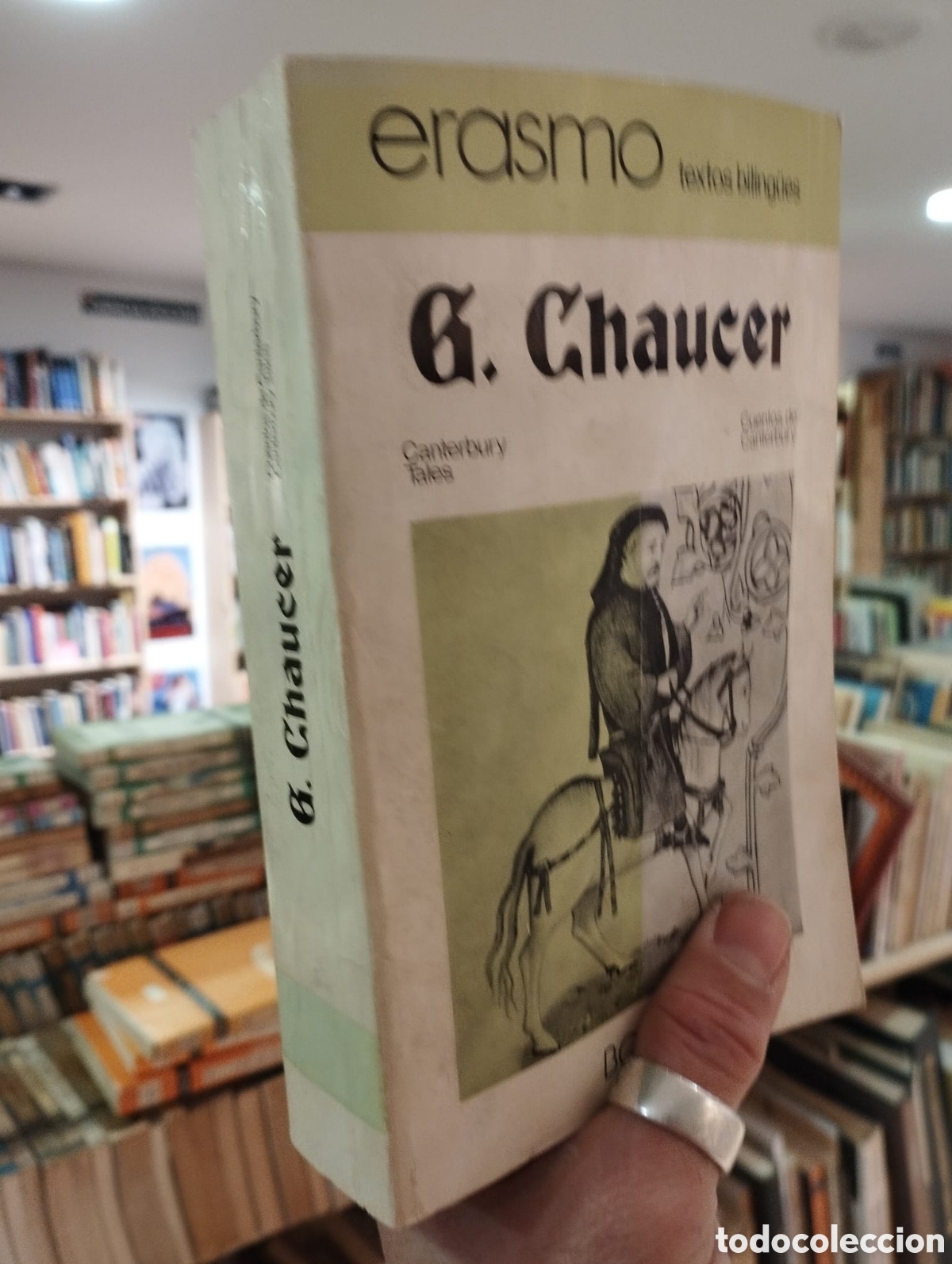 Gebrauchte B&uuml;cher: Los cuentos de Canterbury (Biling&uuml;e) - Godofredo Chaucer