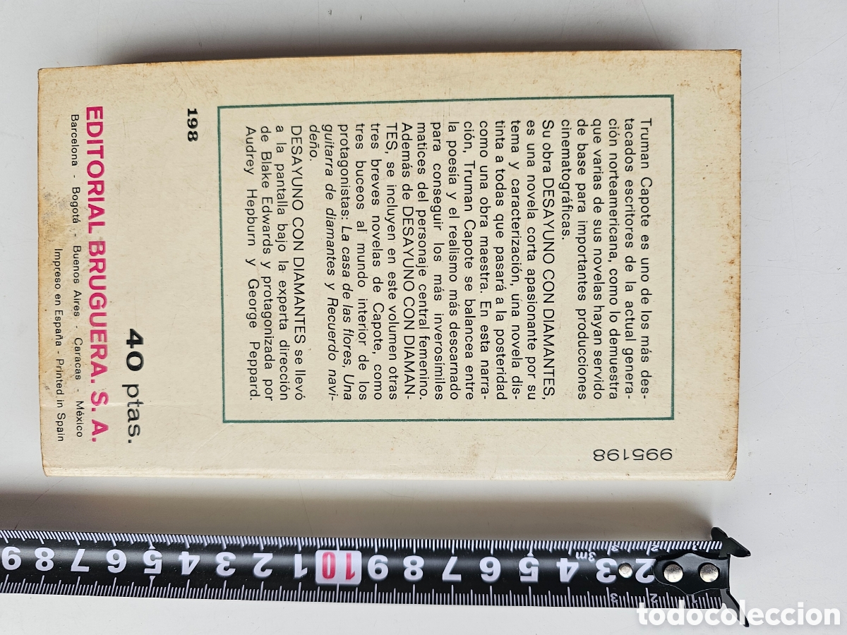 Libros de segunda mano: Libro Desayuno con diamantes, 1971 Truman Capote - Foto 3