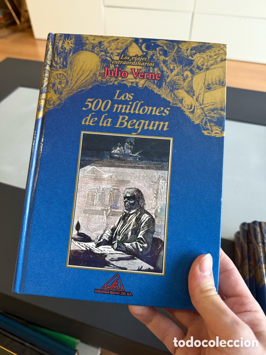 Libros de segunda mano: Lote 4 LIBROS. JULIO VERNE. ED RUEDA. 1 edici&oacute;n. A&ntilde;o 2000 - Foto 4