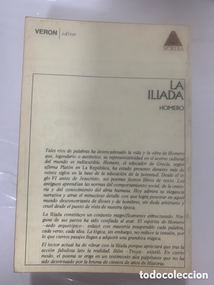 Libros de segunda mano: La Iliada, de Homero - Foto 2