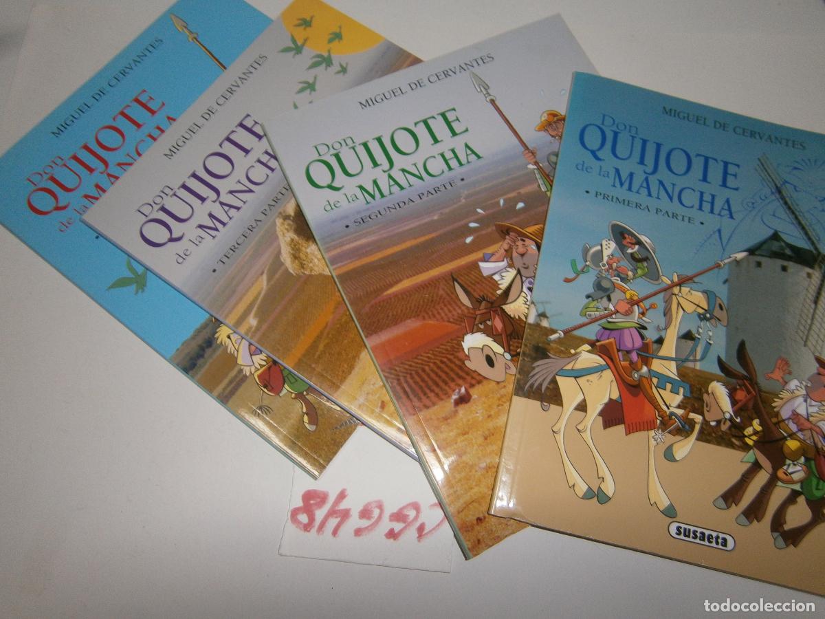 Libros de segunda mano: DON QUIJOTE DE LA MANCHA - 4 VOLUMENES - Foto 2