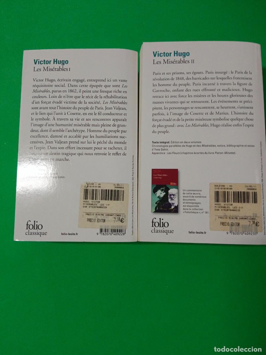 Libros de segunda mano: Les Mis&eacute;rables V&iacute;ctor Hugo - Foto 4