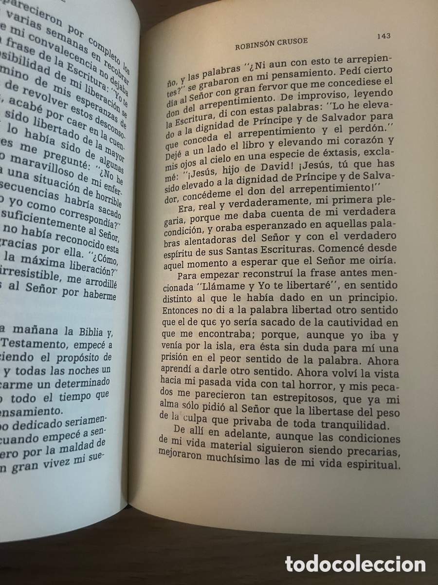 Libros de segunda mano: Robinson Crusoe. Daniel Defoe. - Foto 6