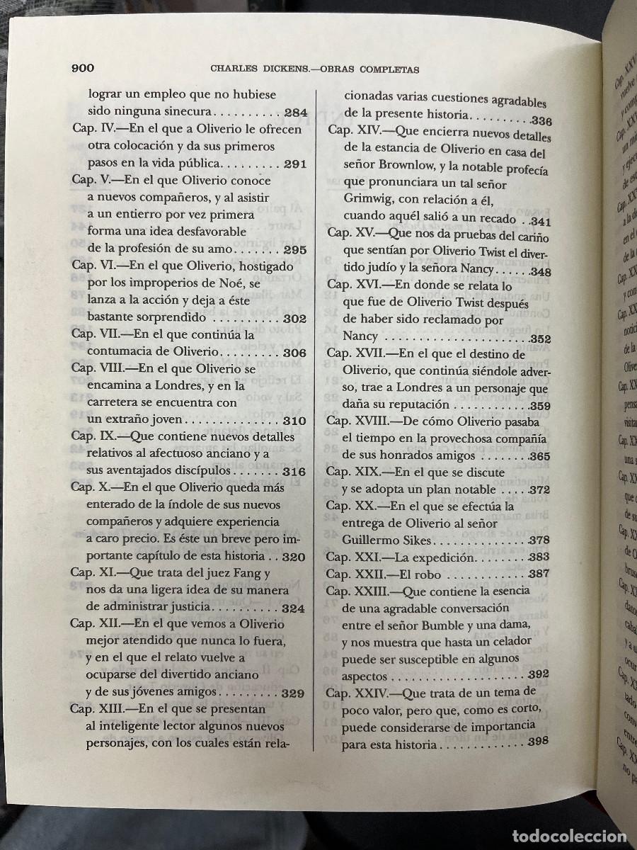 Libros de segunda mano: Dickens Obras Copletas I - Foto 3