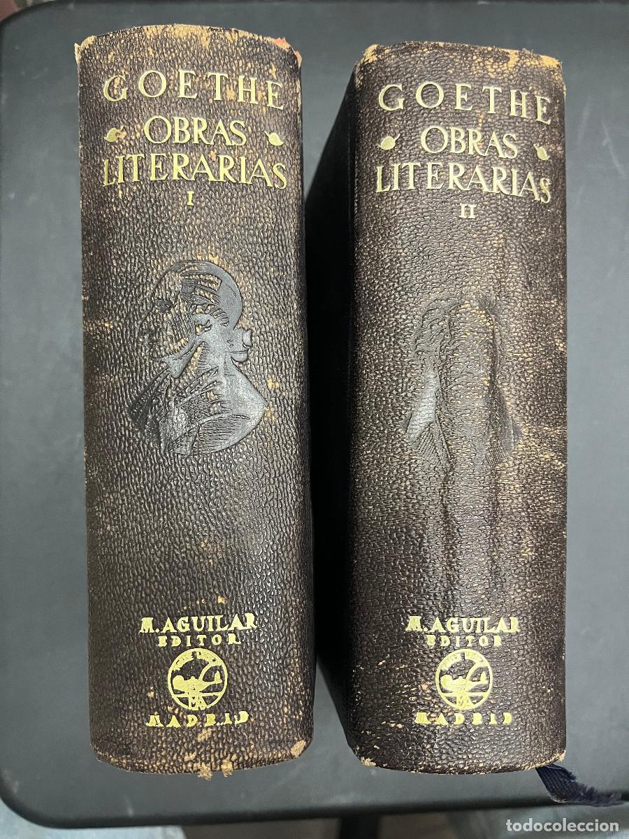 Libros de segunda mano: Goethe Obras Completas I y II - Foto 1