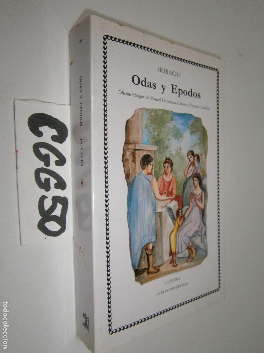 Libros de segunda mano: ODAS Y EPODOS - HORACIO - Foto 1