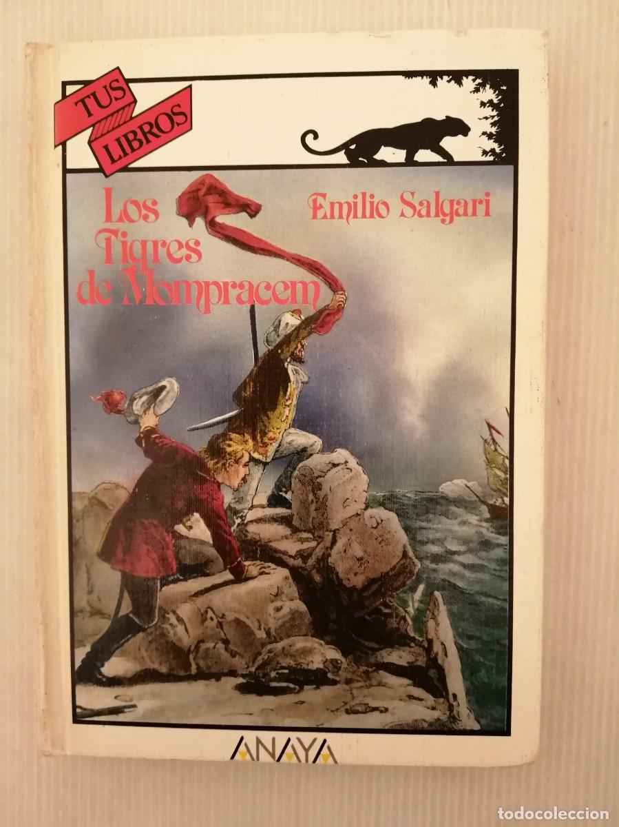 Libros de segunda mano: Emilio Salgari Los Tigres de Momparcem - Foto 1