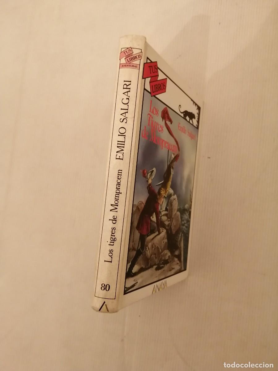 Libros de segunda mano: Emilio Salgari Los Tigres de Momparcem - Foto 2