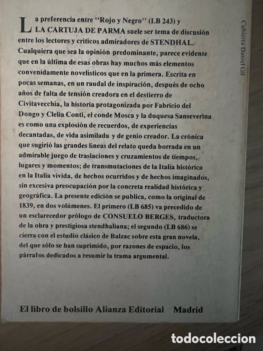 Libros de segunda mano: STENDHAL; La cartuja de Parma ; Rojo y negro - Foto 5
