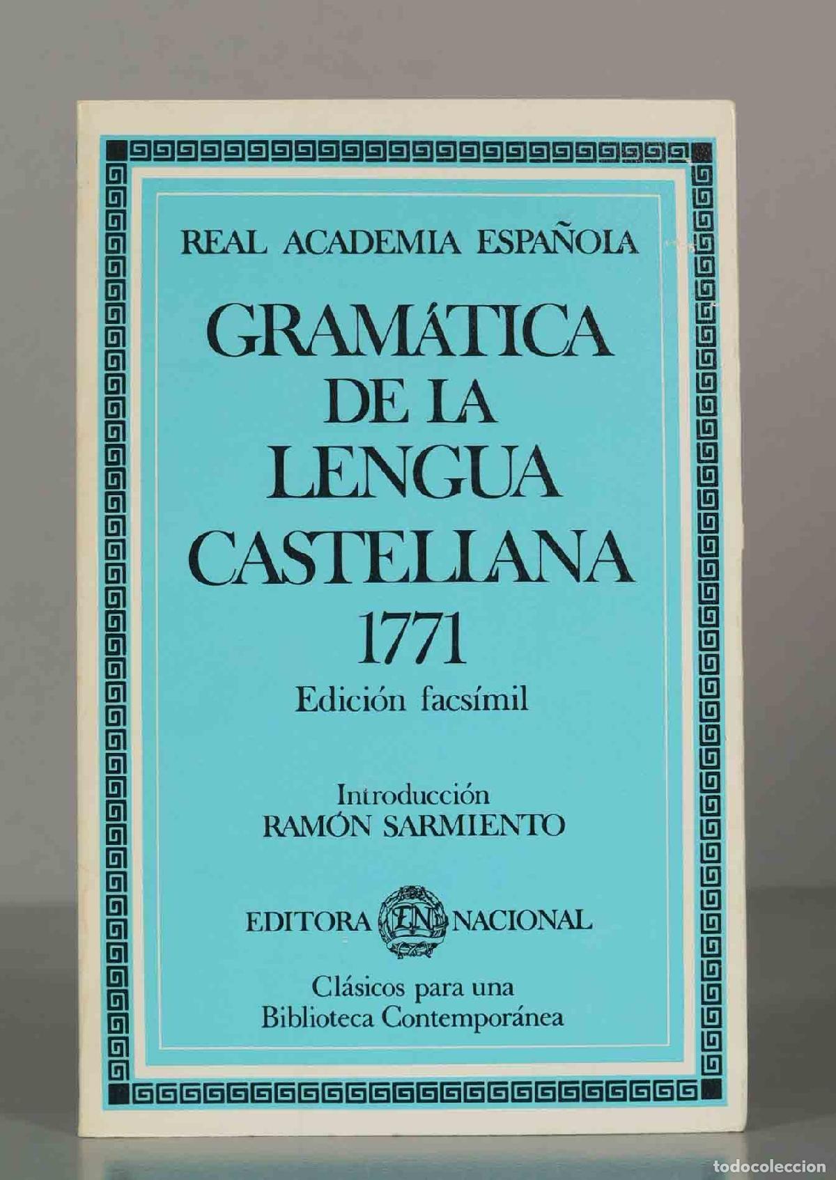 Libros de segunda mano: Gram&aacute;tica de la lengua castellana 1771 - Foto 1