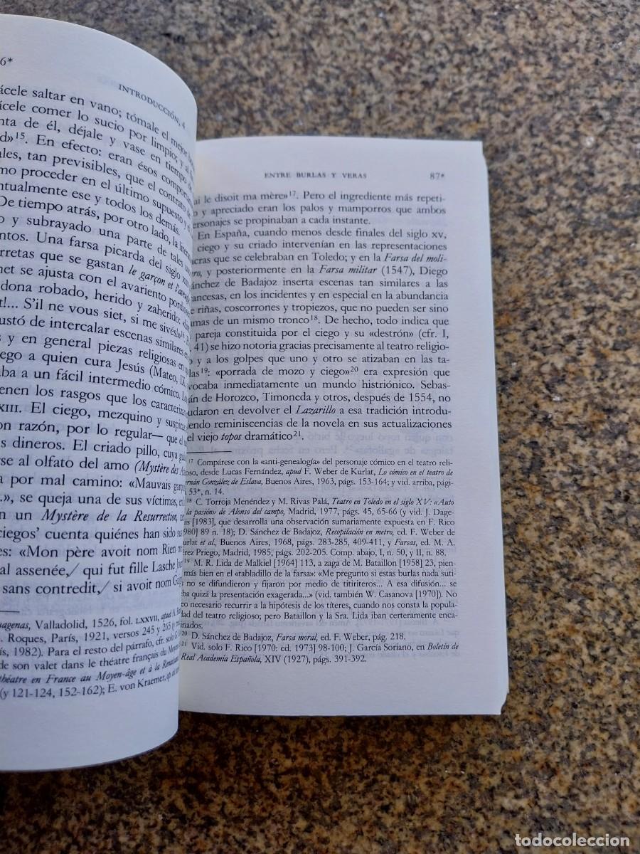 Libros de segunda mano: LAZARILLO DE TORMES -- FRANCISCO RICO -- CATEDRA -- - Foto 2