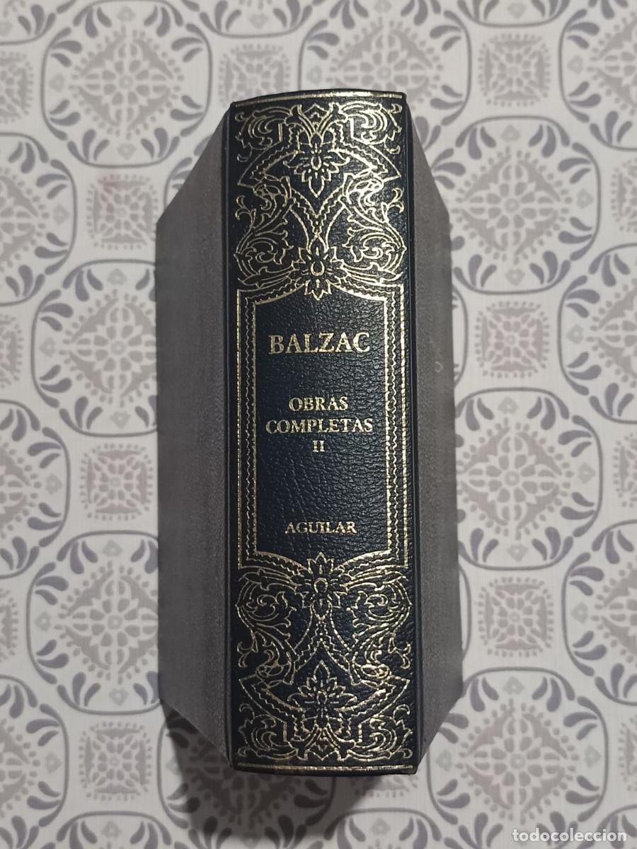 Libros de segunda mano: BALZAC OBRAS COMPLETAS II AGUILAR - Foto 1