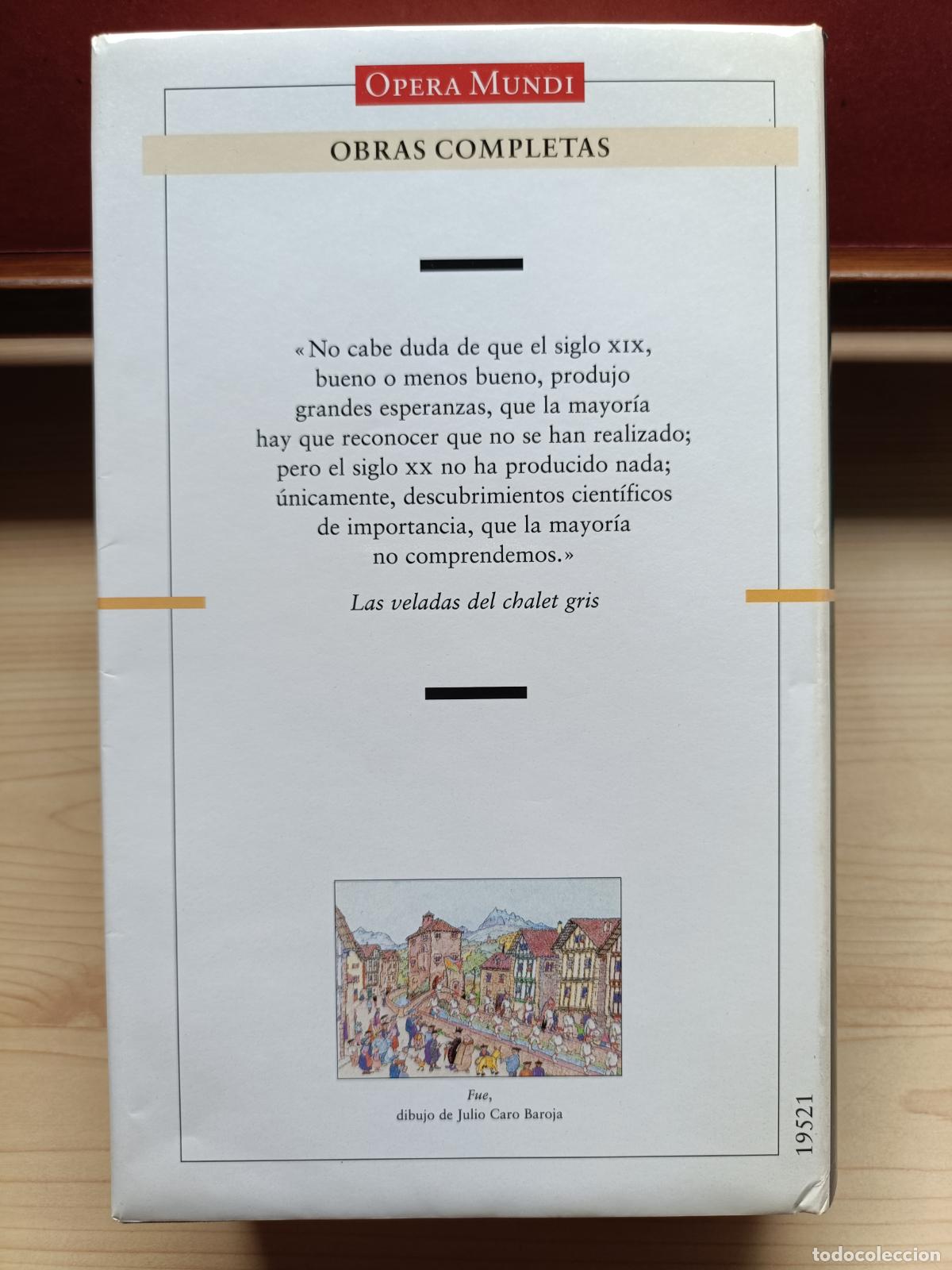 Libros de segunda mano: Obras Completas. P&iacute;o Baroja: Novelas Sueltas. C&iacute;rculo de Lectores. - Foto 10