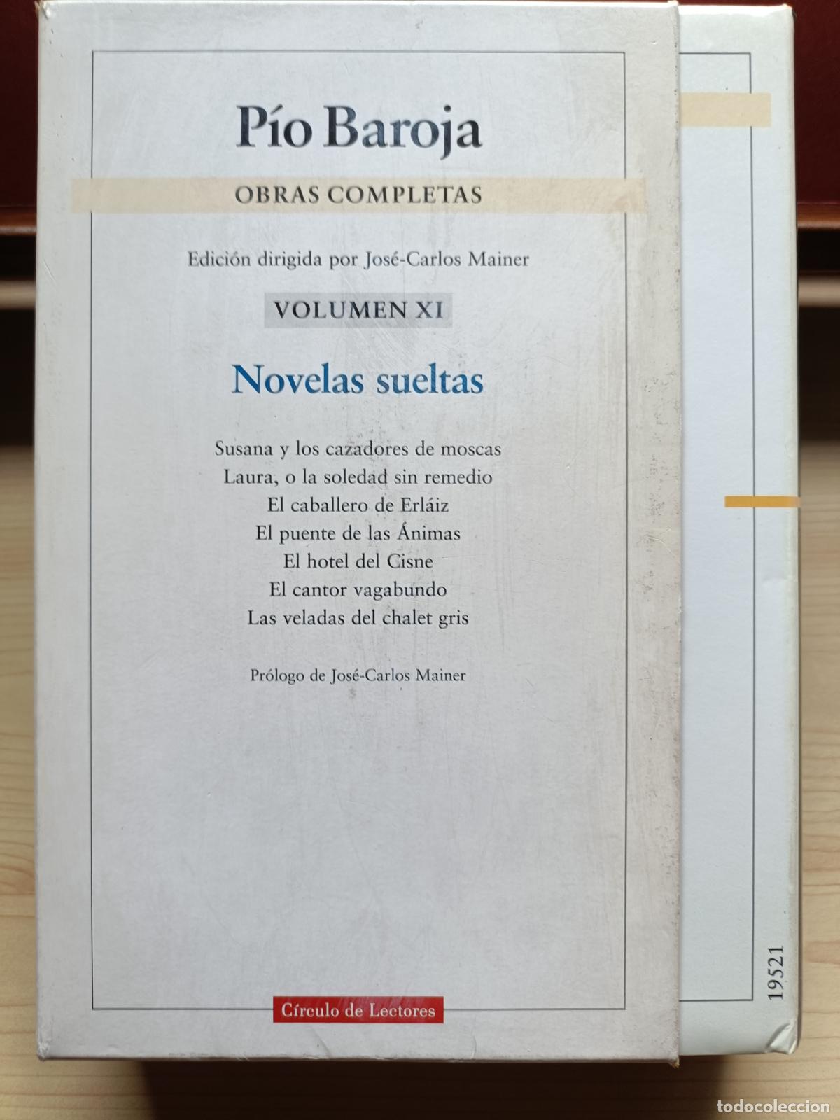 Libros de segunda mano: Obras Completas. P&iacute;o Baroja: Novelas Sueltas. C&iacute;rculo de Lectores. - Foto 15