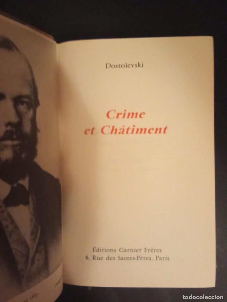 Libros de segunda mano: FEDOR DOSTOIEVSKI.- Crime et chatiment. Garnier (1961). Pierre Pascal - Foto 1