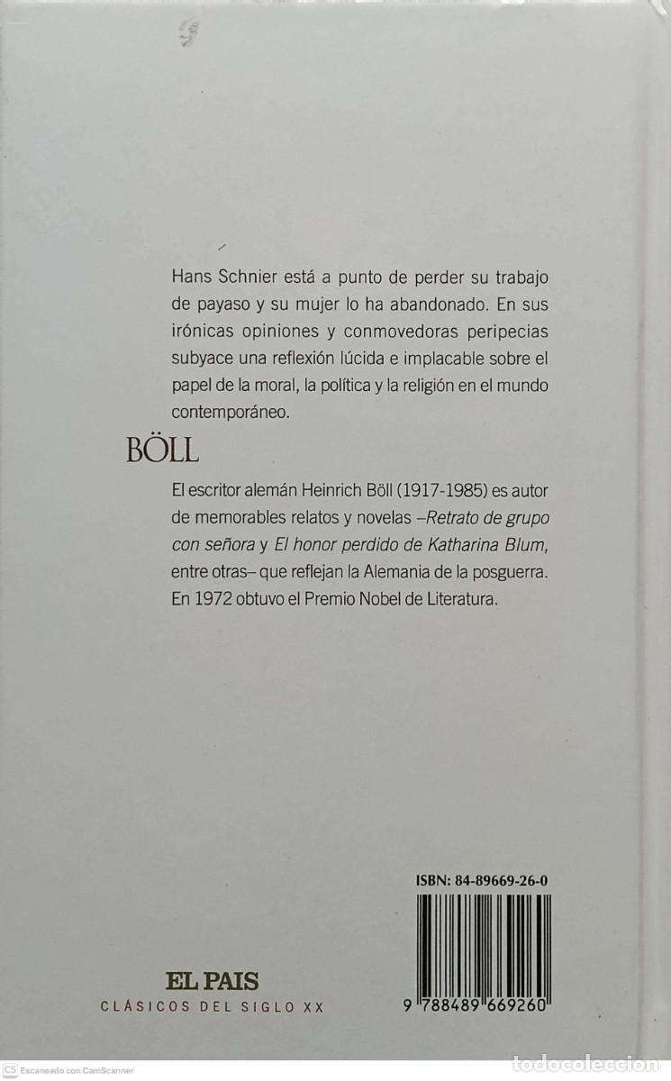 Libros de segunda mano: Opiniones de un payaso - Heinrich B&ouml;ll - Foto 2