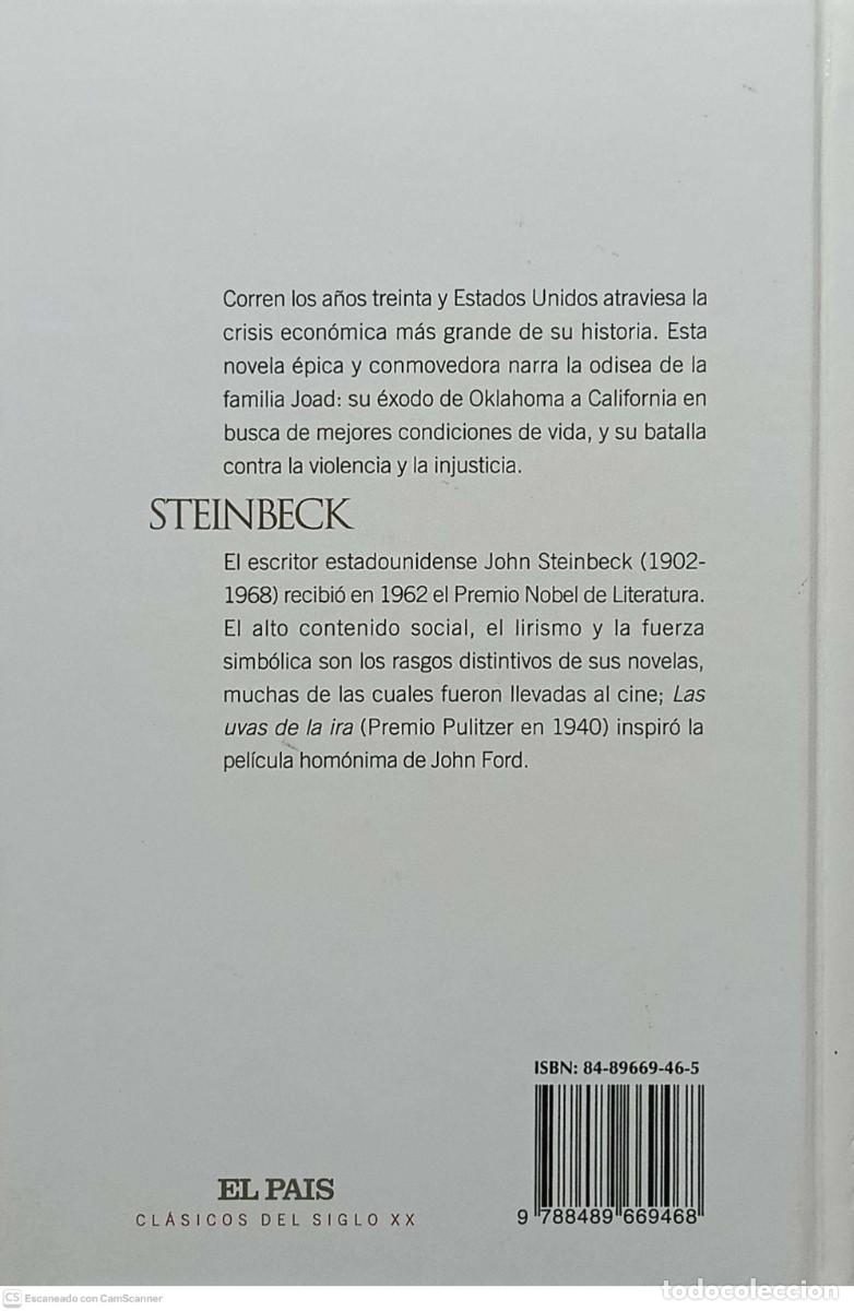 Libros de segunda mano: Las uvas de la ira - John Steinbeck - Foto 2