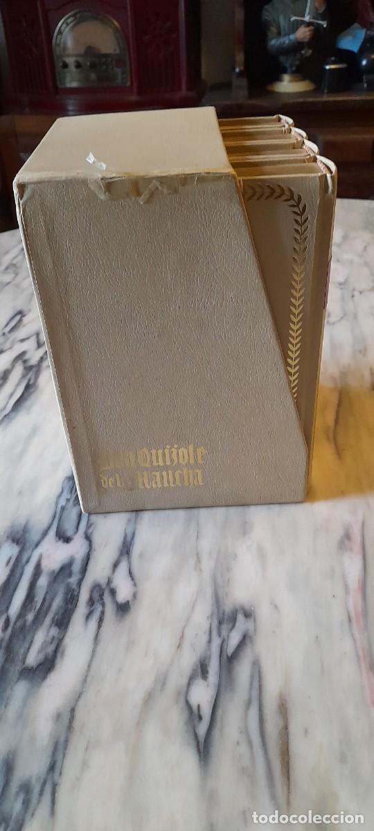 Libros de segunda mano: Don Quijote de la Mancha, edici&oacute;n limitada IV centenario 4 tomos - Foto 2