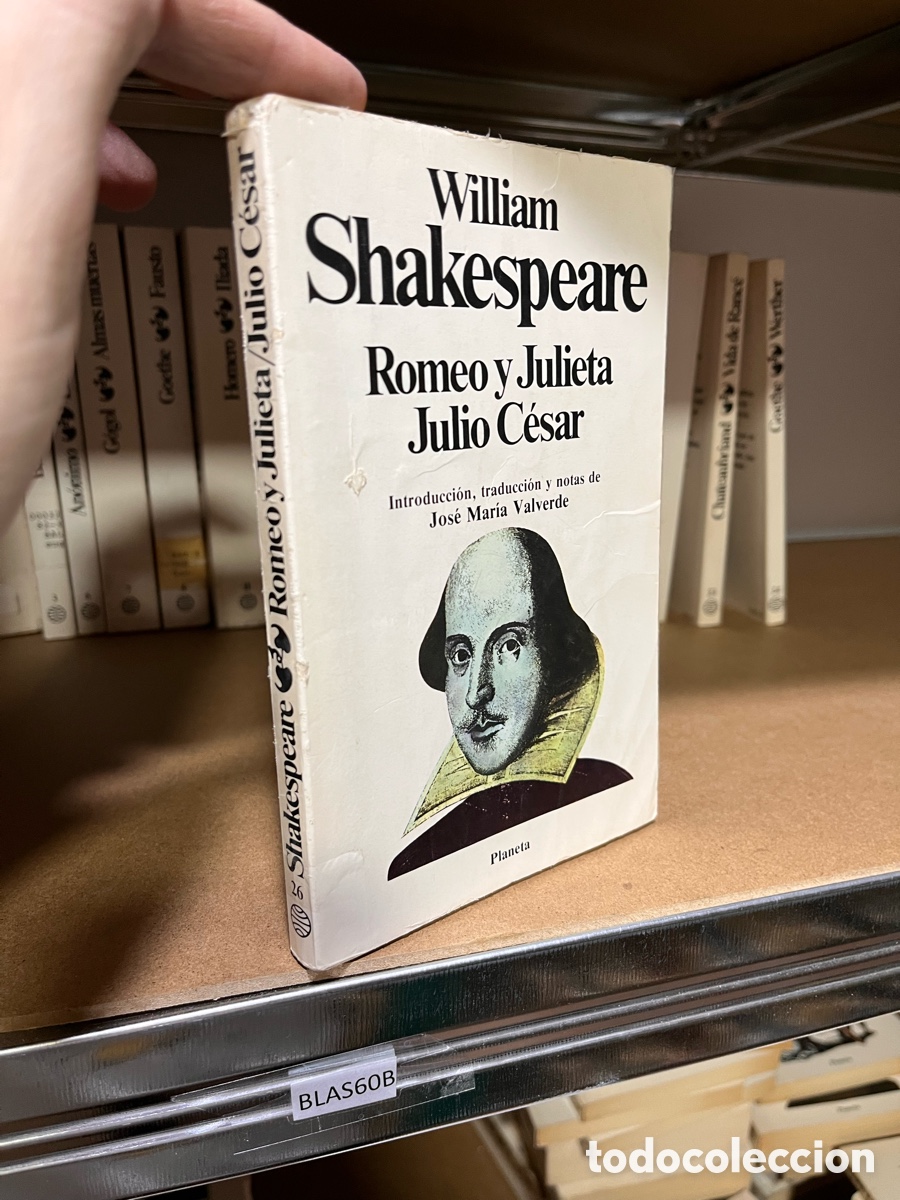 Libros de segunda mano: Blas60B William Shakespeare Romeo y Julieta - julio Cesar - Foto 1