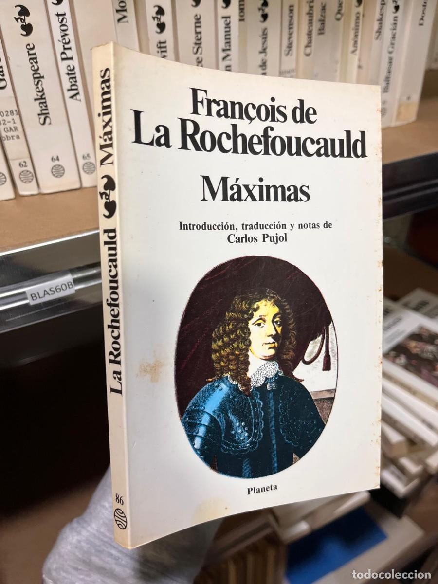 Libros de segunda mano: BLAS60B (planeta) 86 FRAN&Ccedil;OIS DE LA ROCHEFOUCAULD, MAXIMAS - Foto 1