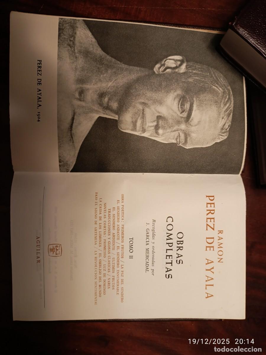 Libros de segunda mano: Ram&oacute;n P&eacute;rez de Ayala. Obras completas 3 tomos. Aguilar - Foto 5