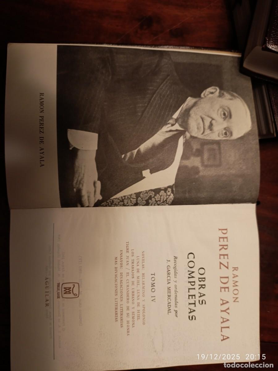 Libros de segunda mano: Ram&oacute;n P&eacute;rez de Ayala. Obras completas 3 tomos. Aguilar - Foto 7