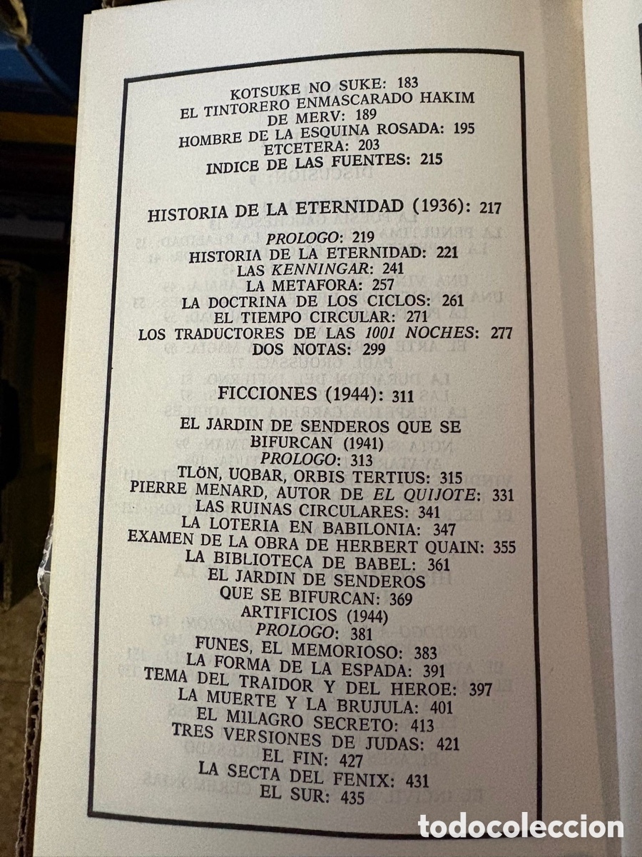 Libros de segunda mano: Borges . Prosa Completa . 2 vol&uacute;menes. - Foto 4