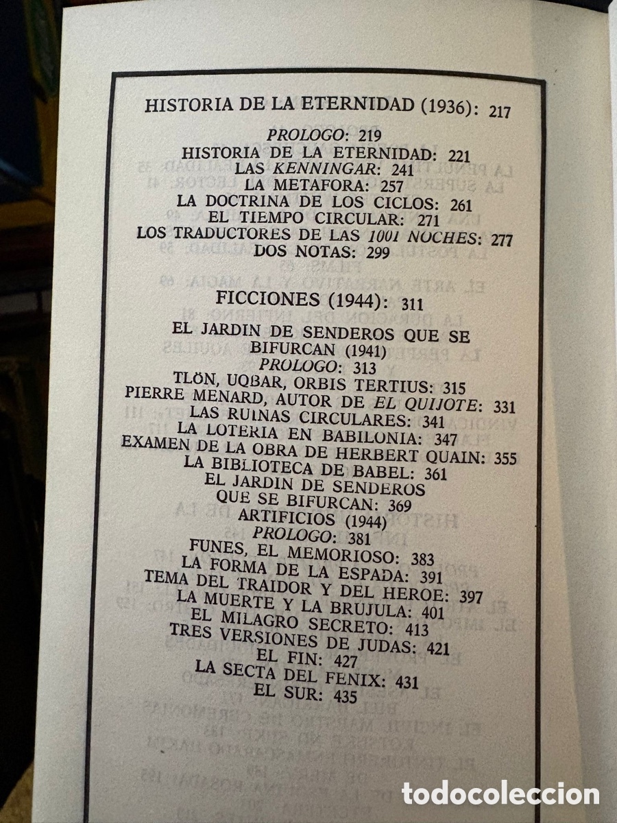Libros de segunda mano: Borges . Prosa Completa . 2 vol&uacute;menes. - Foto 7