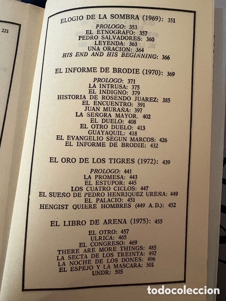 Libros de segunda mano: Borges . Prosa Completa . 2 vol&uacute;menes. - Foto 10