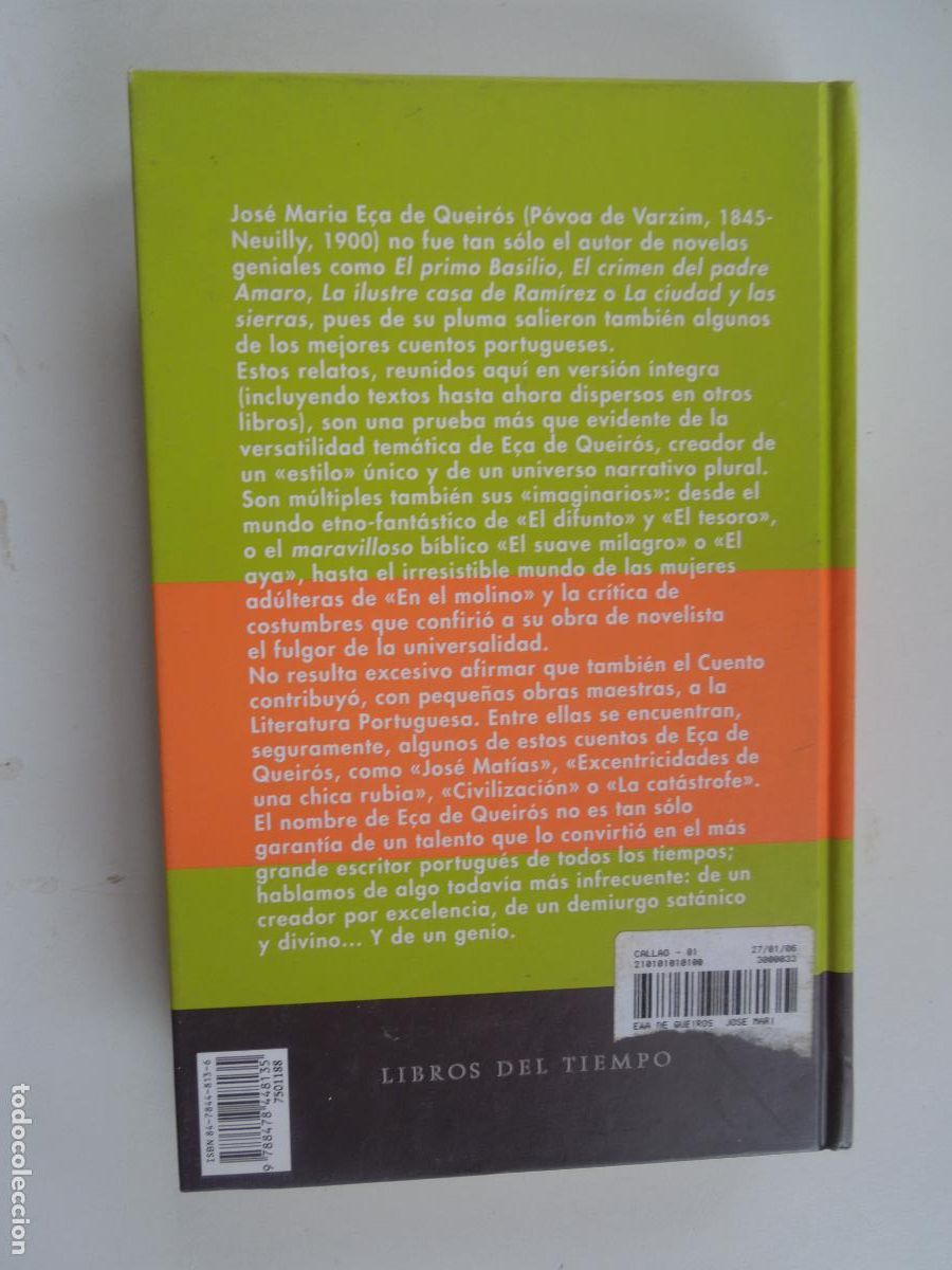 Libros de segunda mano: CUENTOS COMPLETOS - JOSE MARIA E&Ccedil;A DE QUEIROS -SIRUELA -2004 - Foto 4