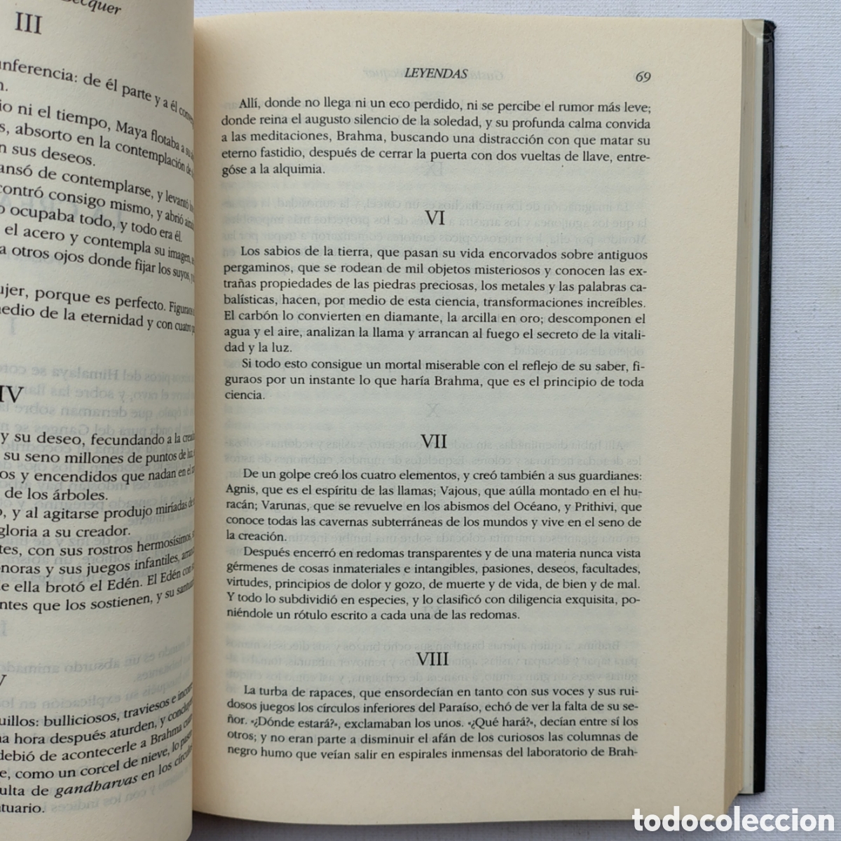 Libros de segunda mano: Rimas y Leyendas &ndash; Gustavo Adolfo B&eacute;cquer | Ed. &Oacute;ptima - Foto 3