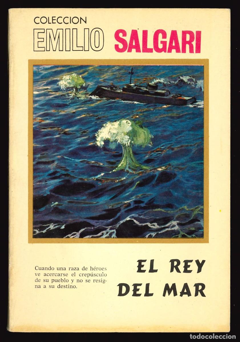 Libros de segunda mano: COLECCI&Oacute;N EMILIO SALGARI - LA RINOCERONTE / N&Uacute;MERO 11 (EL REY DEL MAR) - Foto 1