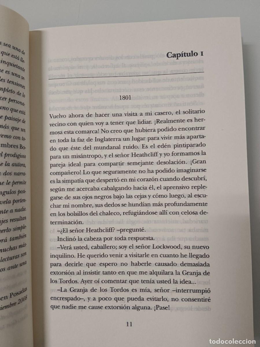 Libros de segunda mano: CUMBRES BORRASCOSAS DE EMILY BRONTE - Foto 6