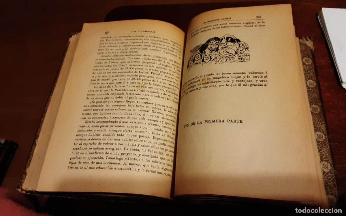 Libros de segunda mano: ROBINSON CRUSOE - DANIEL DEFOE - BIBLIOTECA DE MONOS - Foto 9
