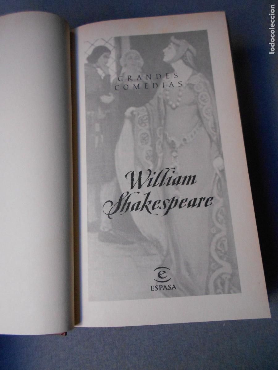 Libros de segunda mano: GRANDES COMEDIAS. WILLIAM SHAKESPEARE. - Foto 2