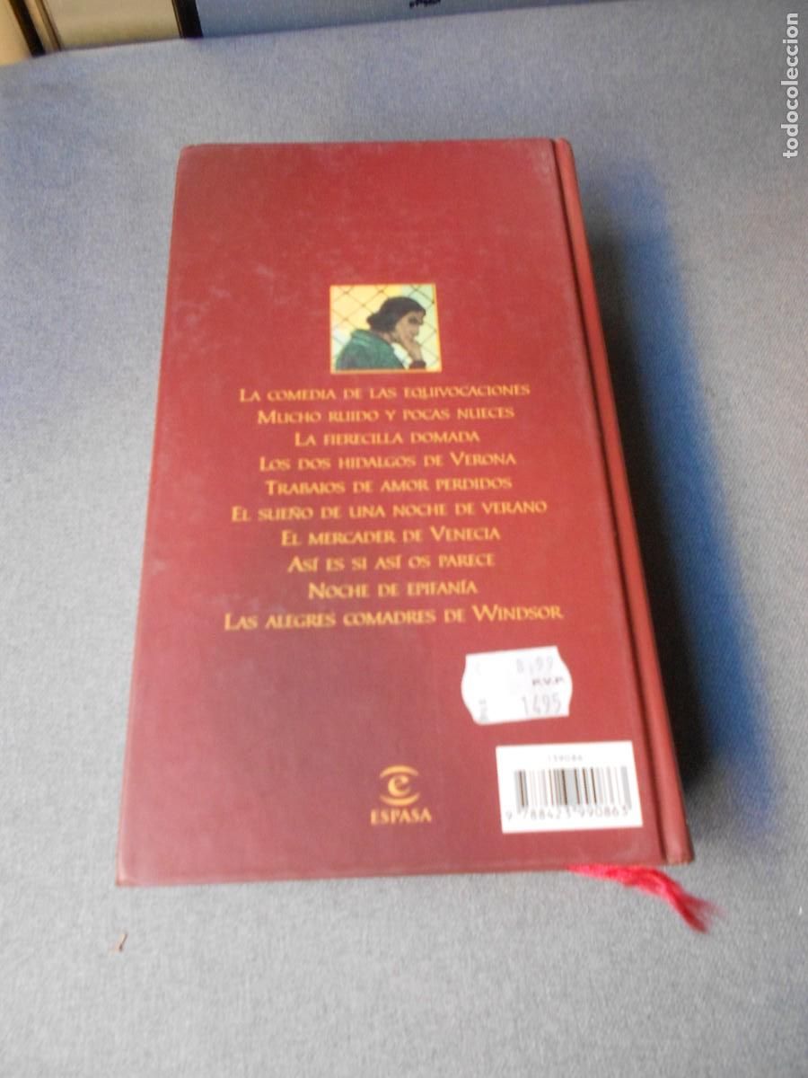 Libros de segunda mano: GRANDES COMEDIAS. WILLIAM SHAKESPEARE. - Foto 5