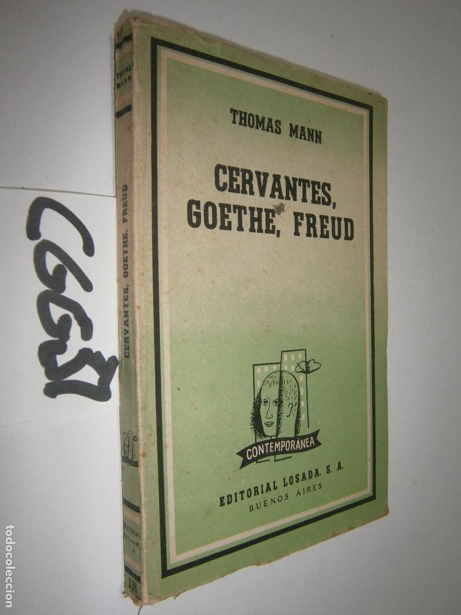 Libros de segunda mano: CERVANTES, GOETHE, FREUD - Foto 1