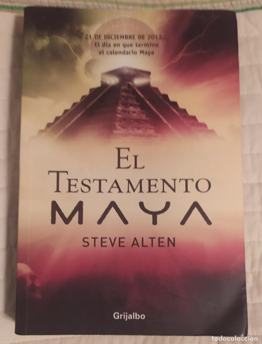 Libros de segunda mano: El testamento Maya- Steve Alten - Foto 1