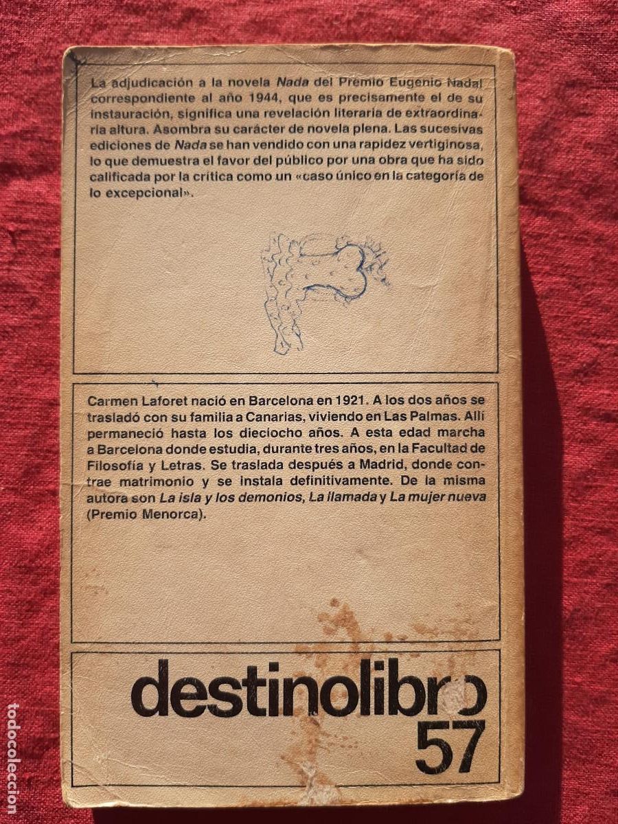 Libros de segunda mano: Nada - Laforet, Carmen - Foto 2