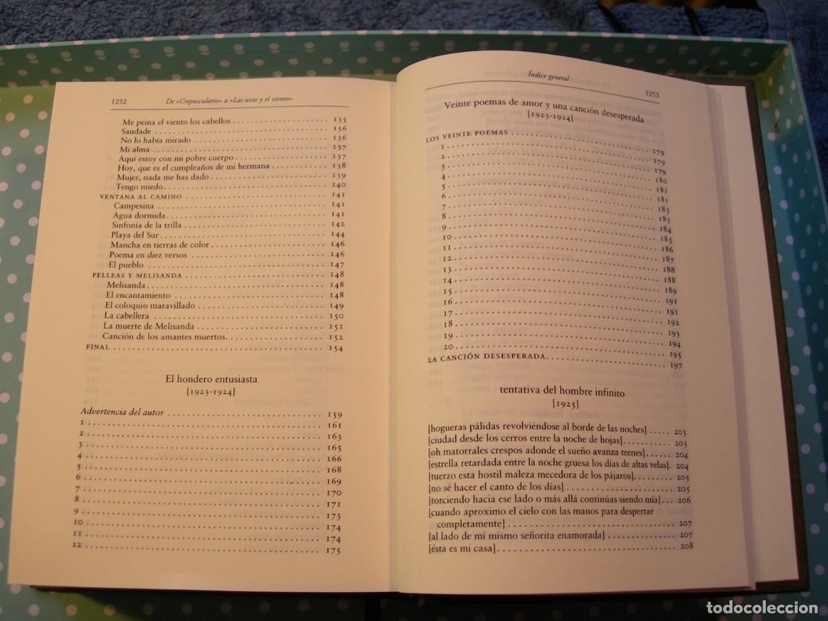 Libros de segunda mano: PABLO NERUDA / OBRAS COMPLETAS - Foto 3