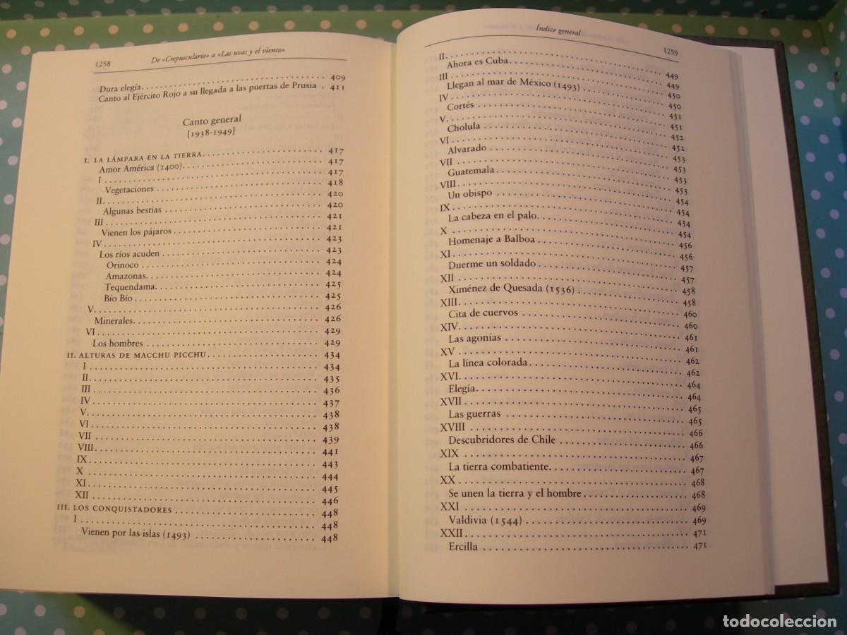 Libros de segunda mano: PABLO NERUDA / OBRAS COMPLETAS - Foto 6