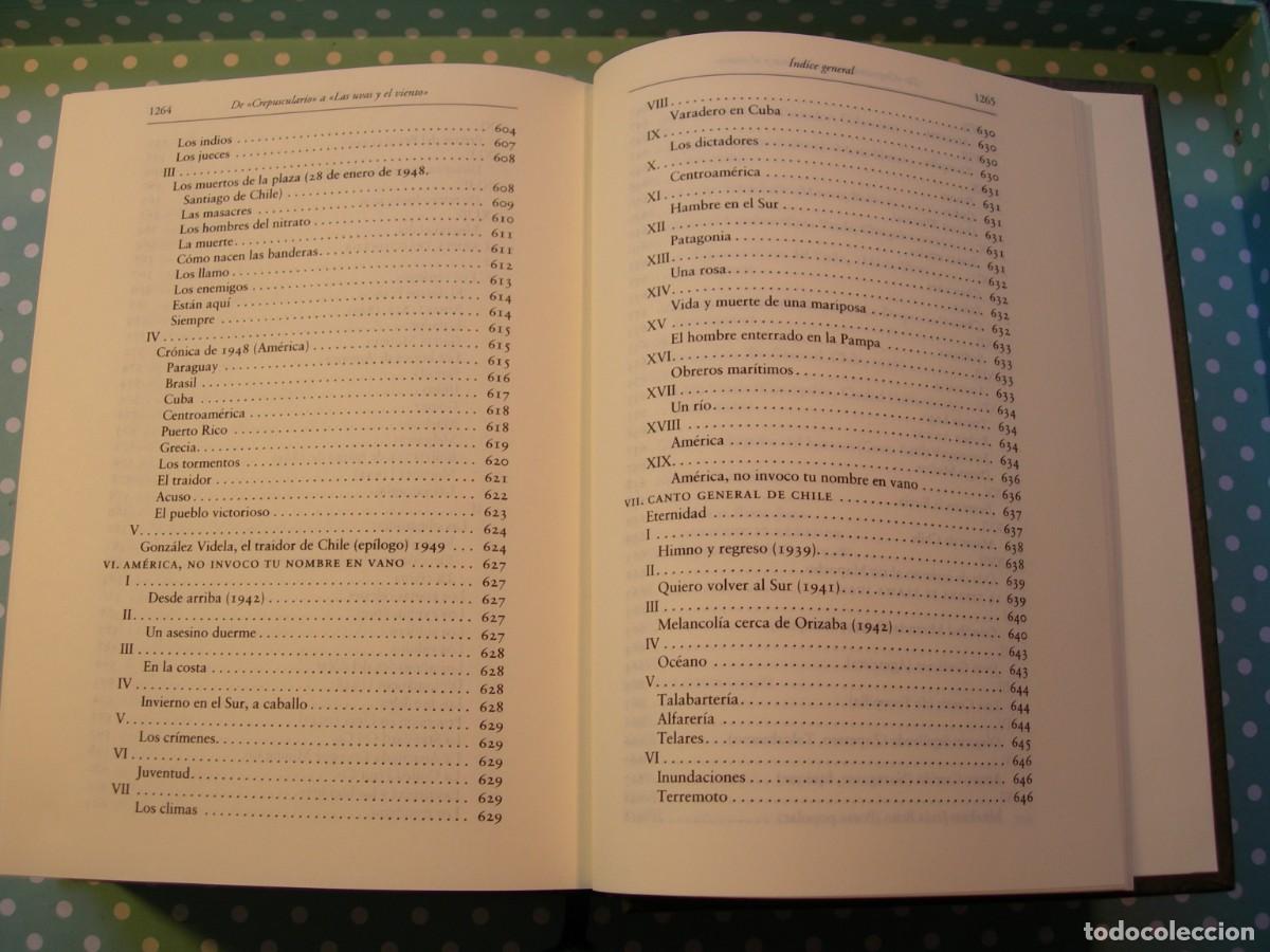 Libros de segunda mano: PABLO NERUDA / OBRAS COMPLETAS - Foto 9