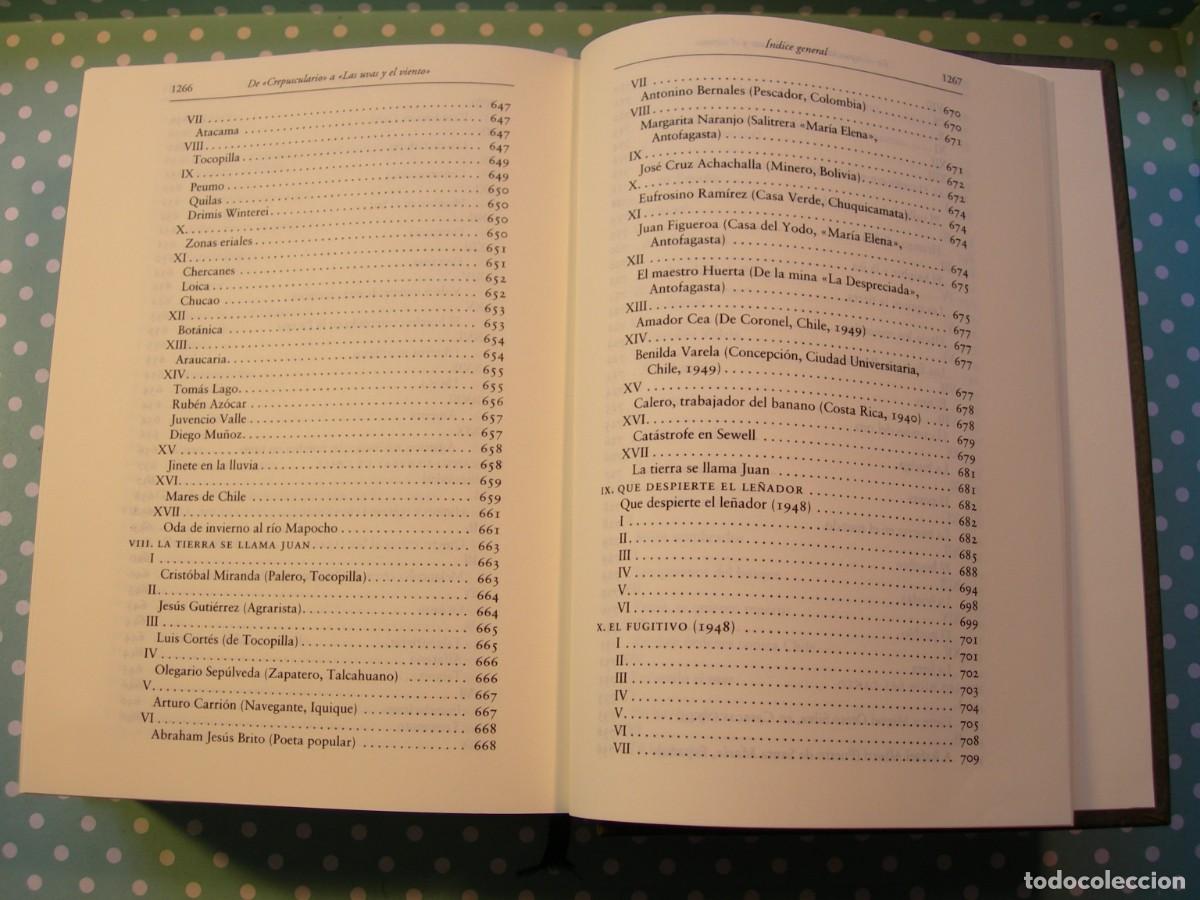 Libros de segunda mano: PABLO NERUDA / OBRAS COMPLETAS - Foto 10