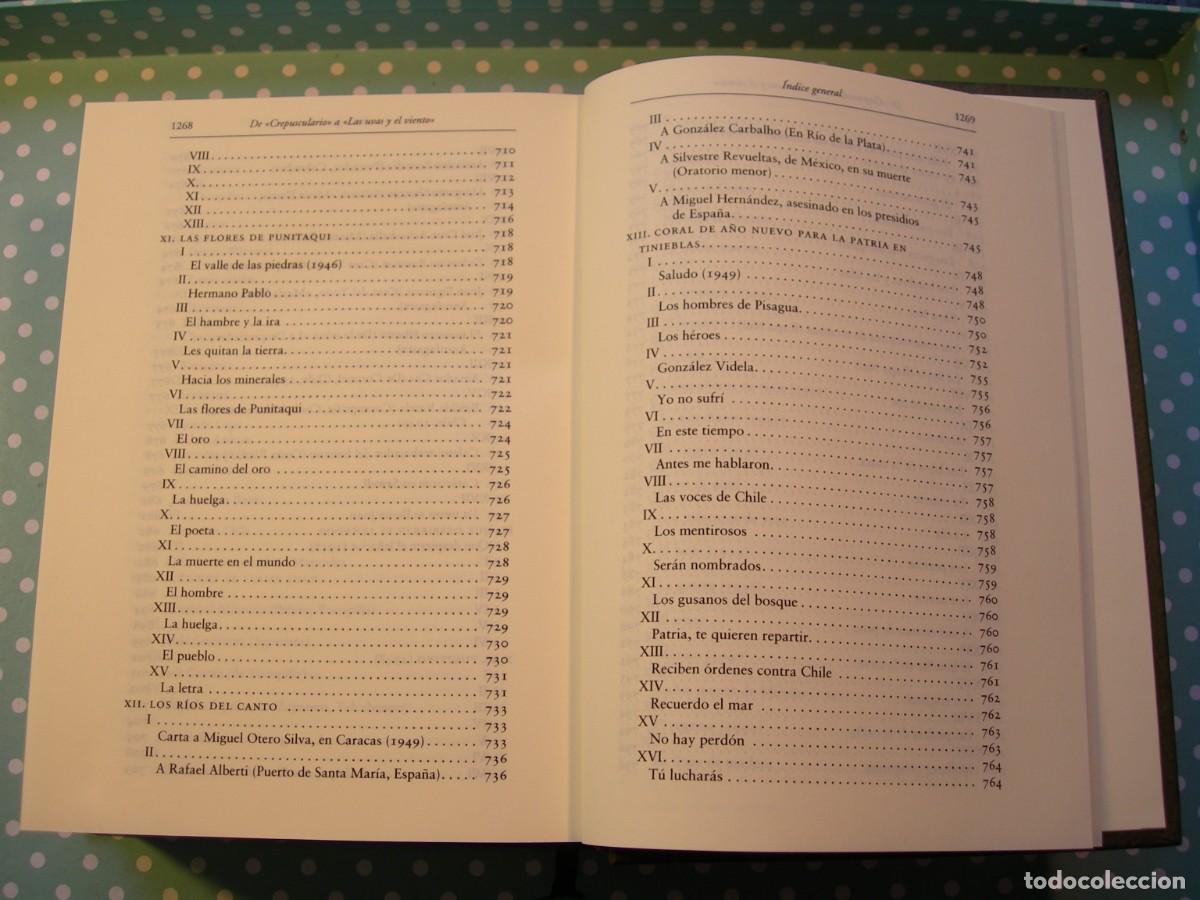 Libros de segunda mano: PABLO NERUDA / OBRAS COMPLETAS - Foto 11