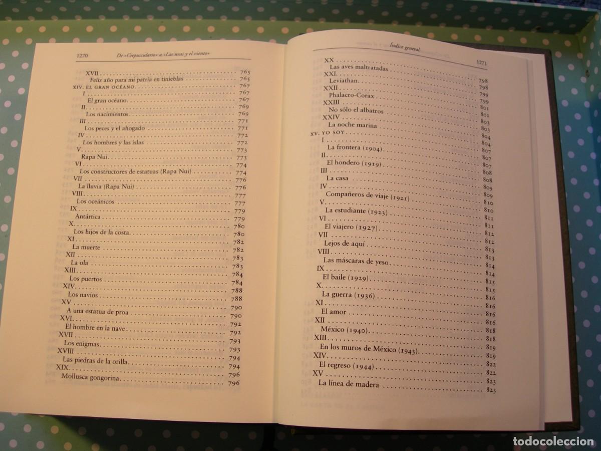 Libros de segunda mano: PABLO NERUDA / OBRAS COMPLETAS - Foto 12