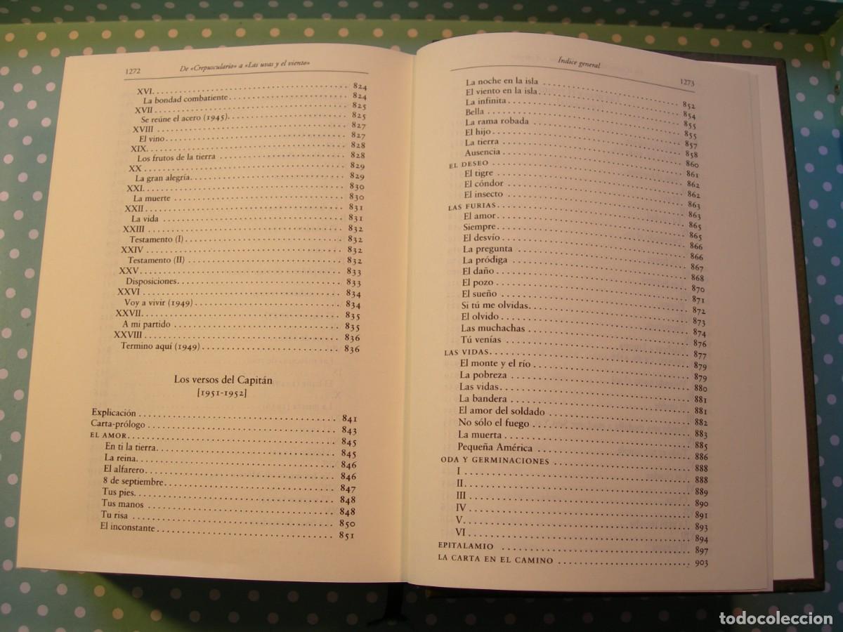 Libros de segunda mano: PABLO NERUDA / OBRAS COMPLETAS - Foto 13